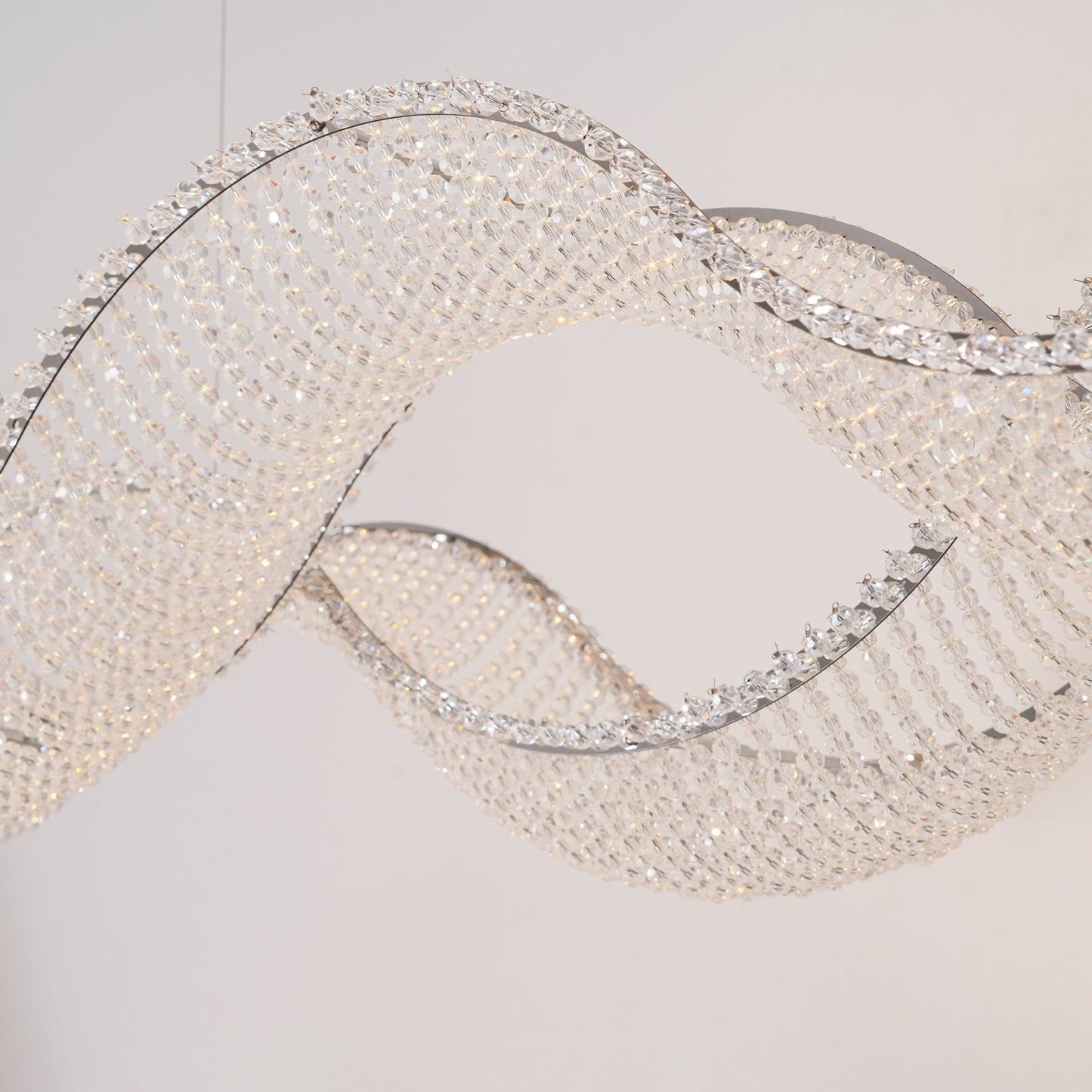 Alon Crystal Linear Chandelier