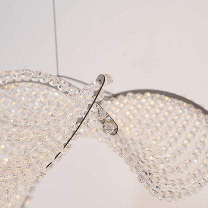 Alon Crystal Linear Chandelier