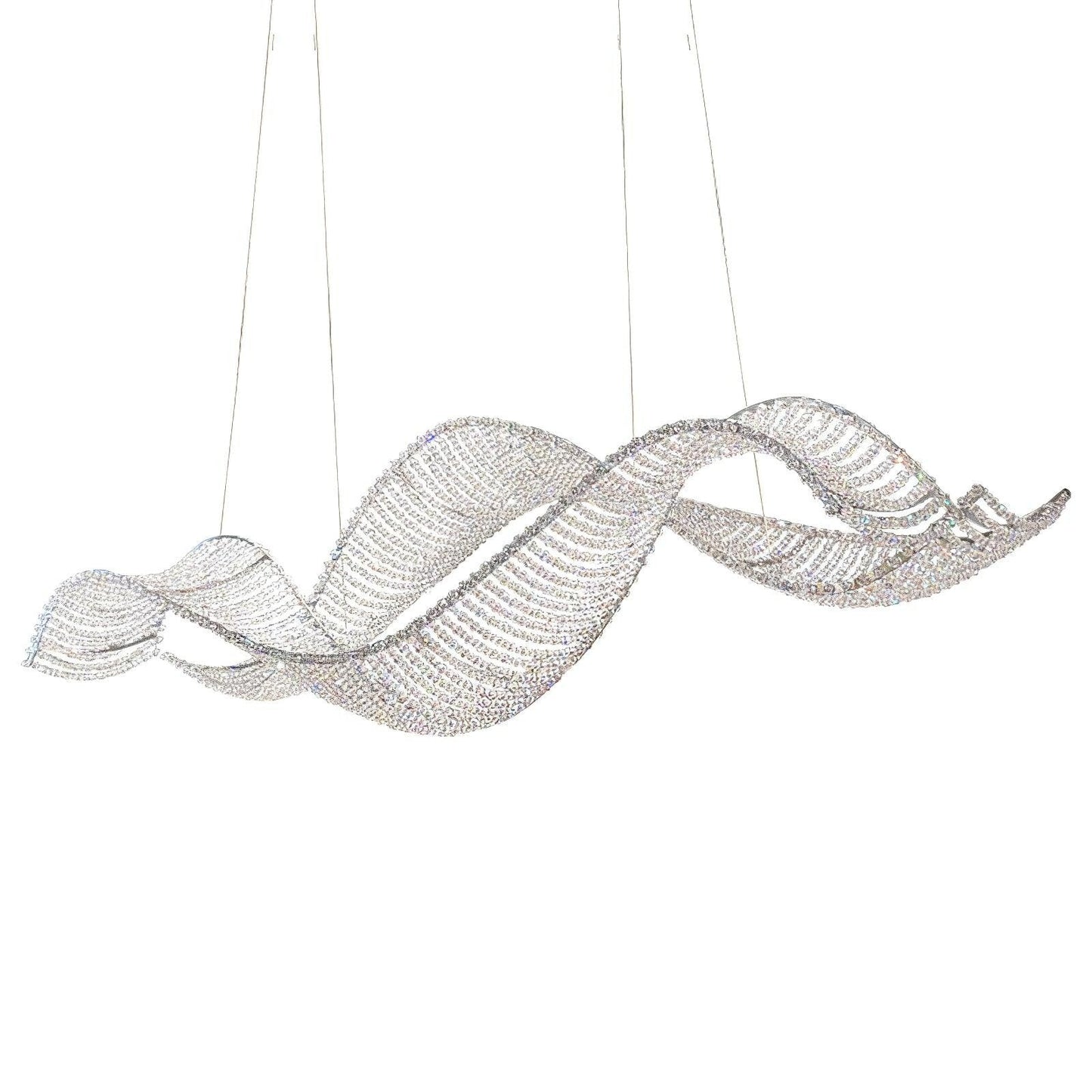 Alon Crystal Linear Chandelier