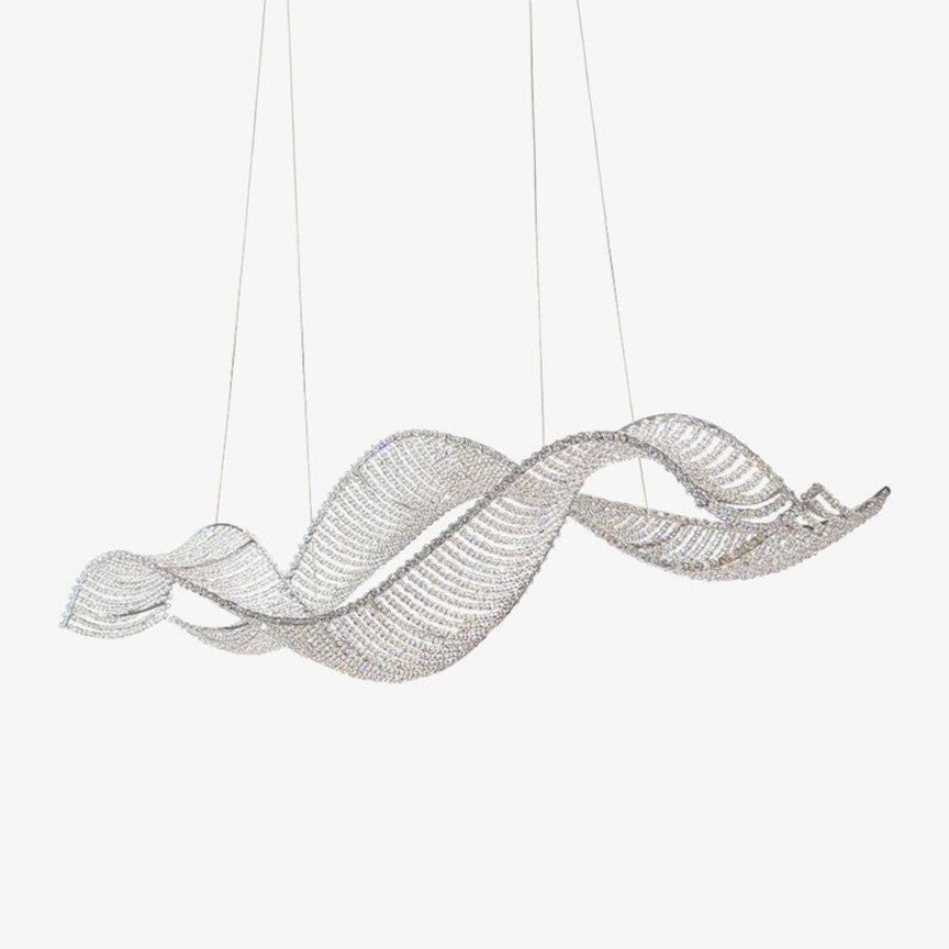 Alon Crystal Linear Chandelier