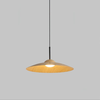 Arcadian Walnut Dome Pendant Light