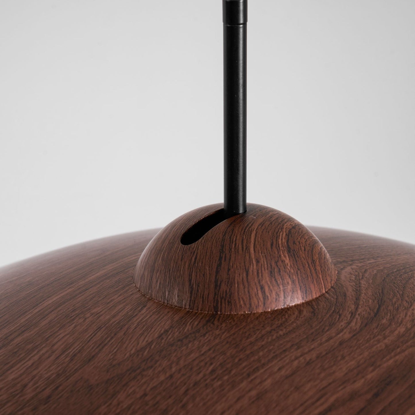 Arcadian Walnut Dome Pendant Light