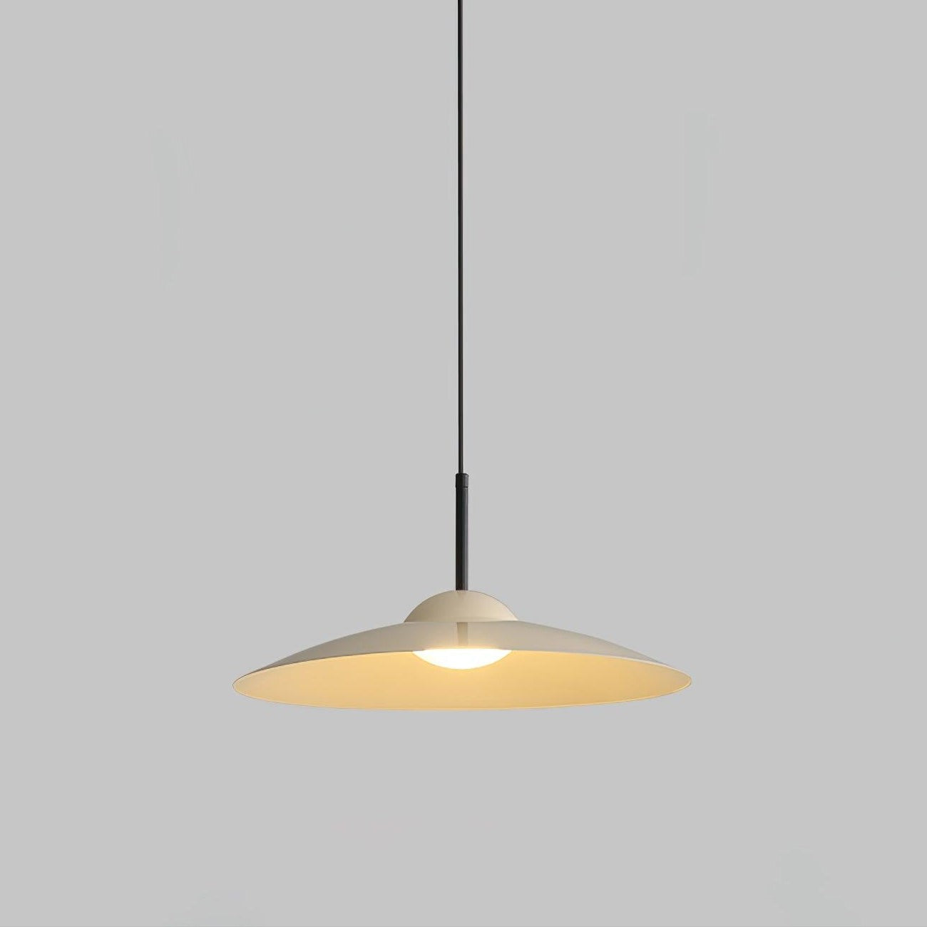 Arcadian Walnut Dome Pendant Light