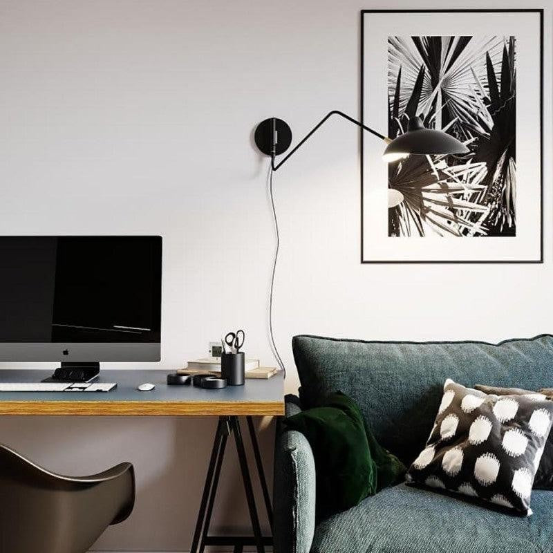 Articulated Arm Wall Sconce