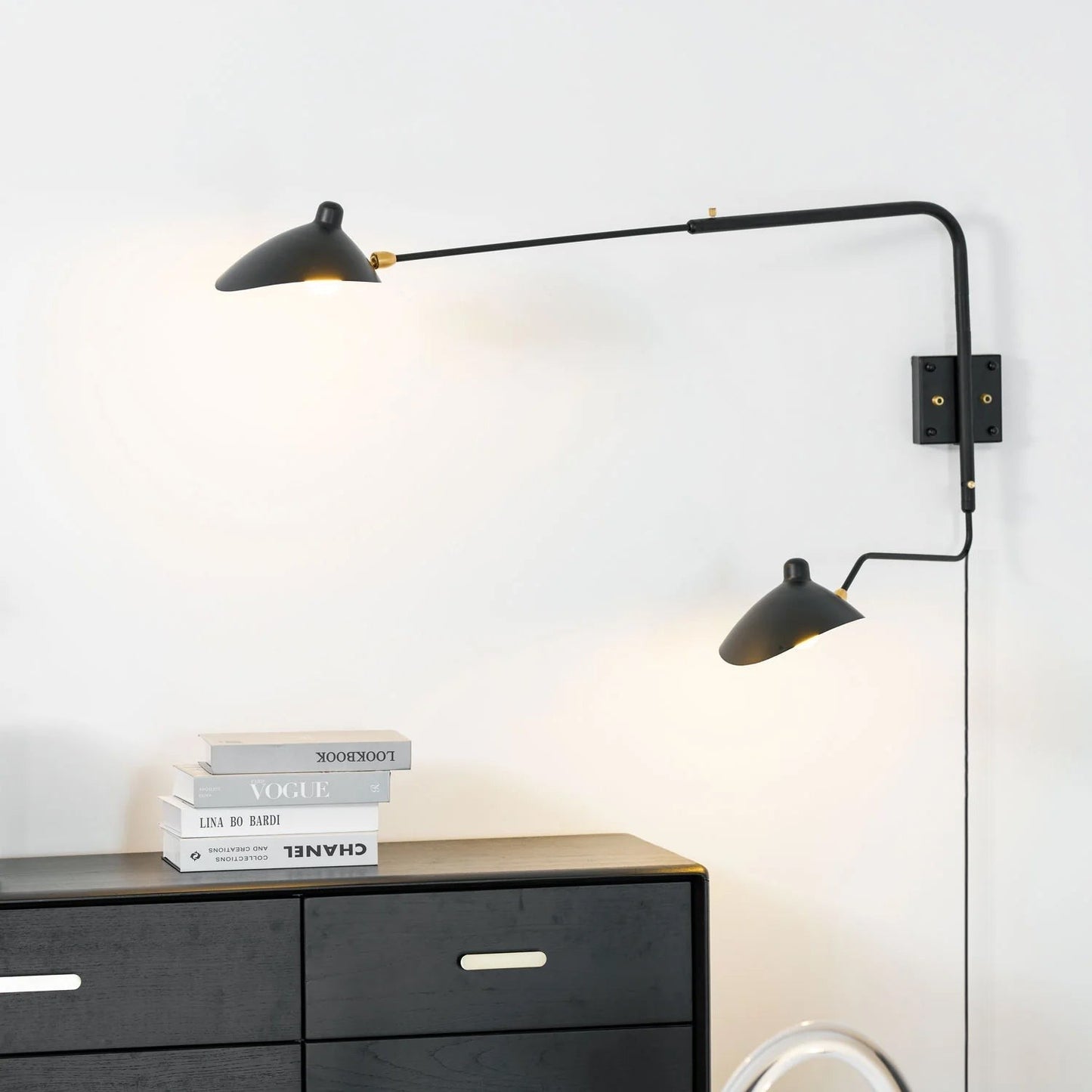 Articulated Arm Wall Sconce
