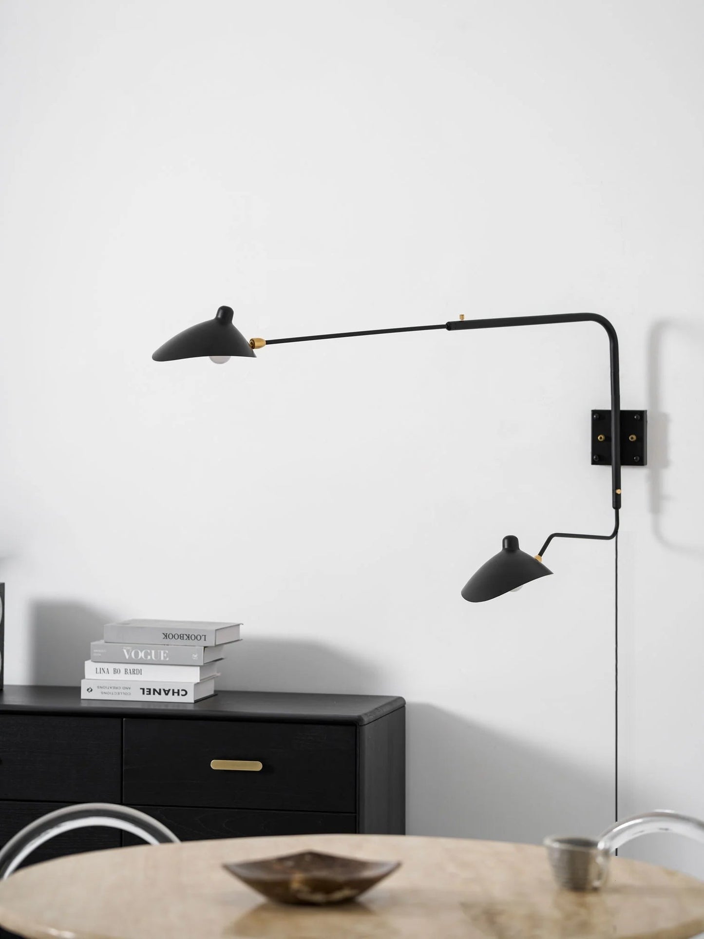 Articulated Arm Wall Sconce