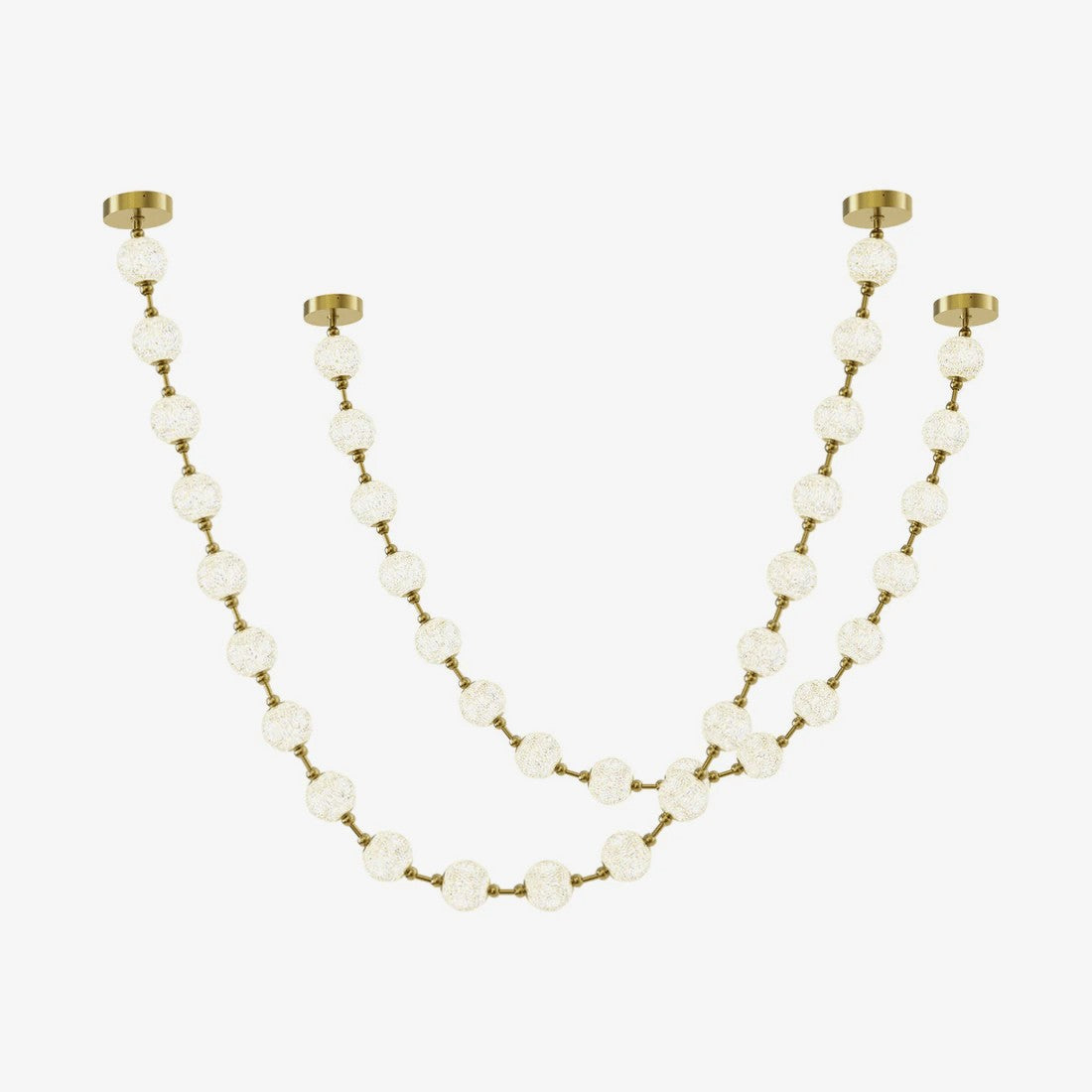 Celestial Strand Necklace Chandelier