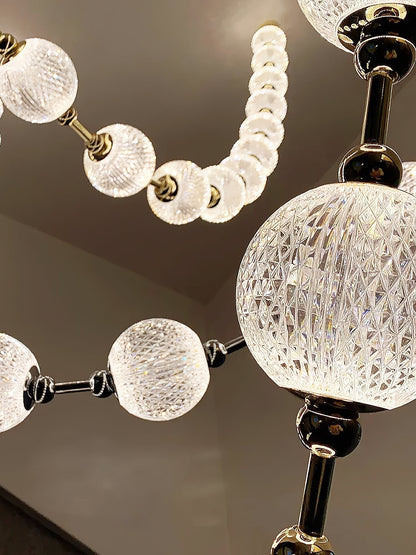 Celestial Strand Necklace Chandelier