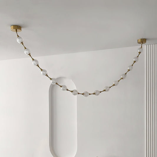 Celestial Strand Necklace Chandelier