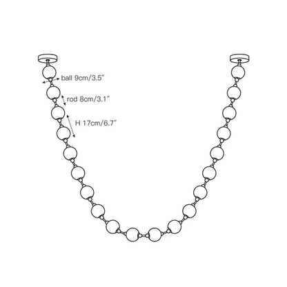 Celestial Strand Necklace Chandelier