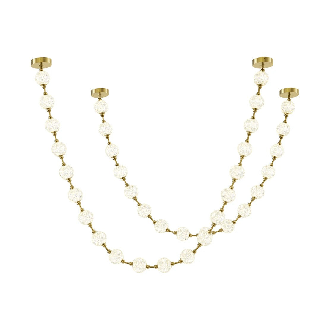 Celestial Strand Necklace Chandelier