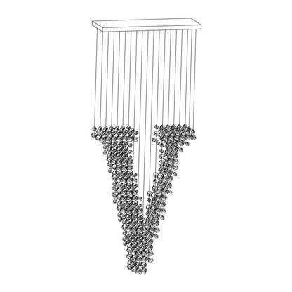 Charcoal Concept Statement Chandelier