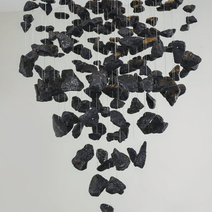 Charcoal Concept Statement Chandelier