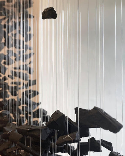 Charcoal Concept Statement Chandelier