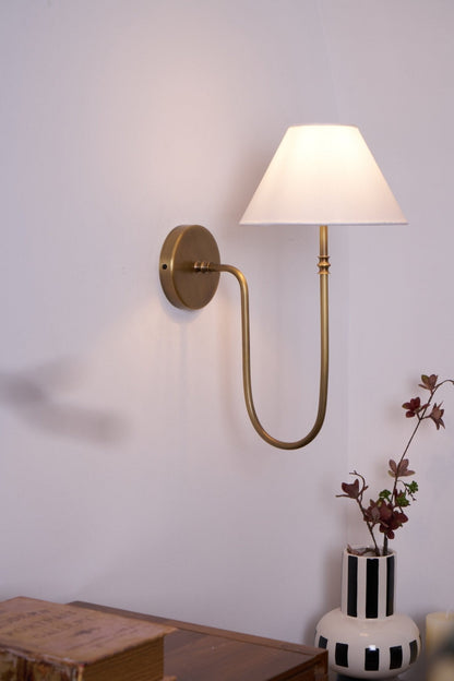 Collins Classic Fabric Wall Sconce