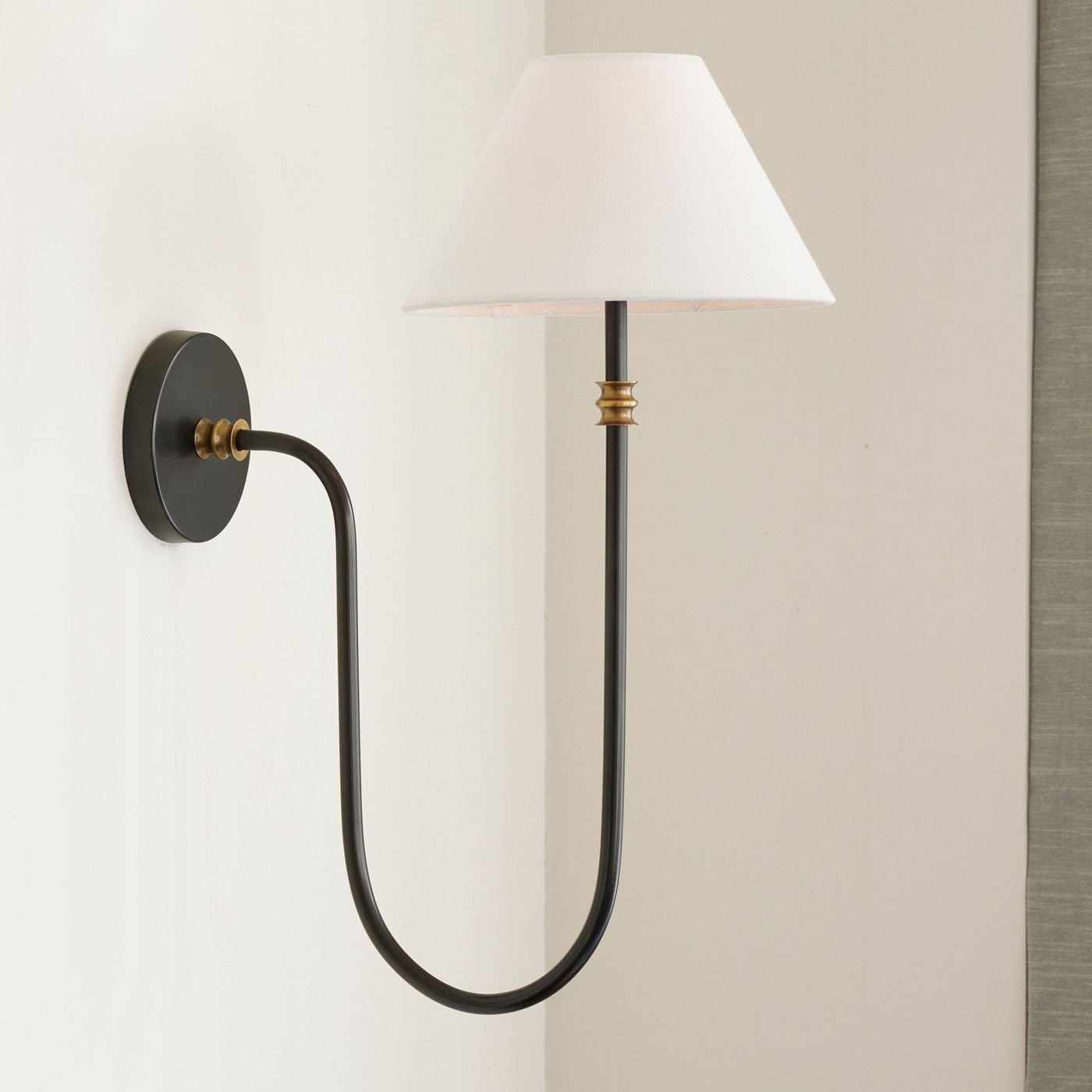 Collins Classic Fabric Wall Sconce