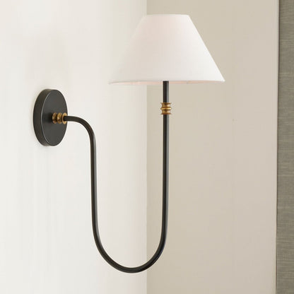 Collins Classic Fabric Wall Sconce