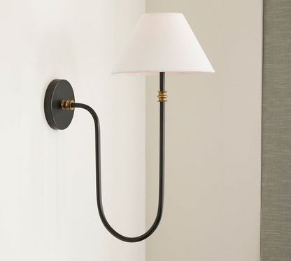 Collins Classic Fabric Wall Sconce
