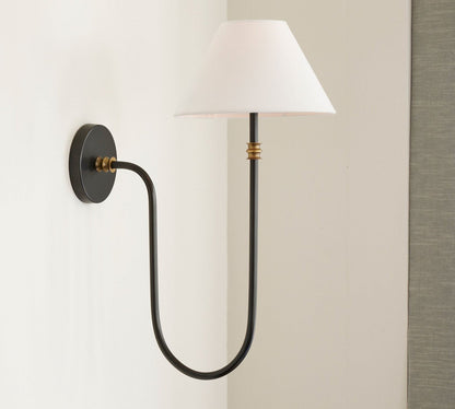 Collins Classic Fabric Wall Sconce