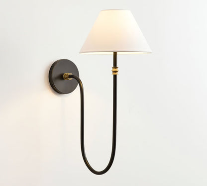 Collins Classic Fabric Wall Sconce