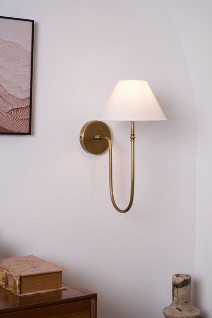 Collins Classic Fabric Wall Sconce