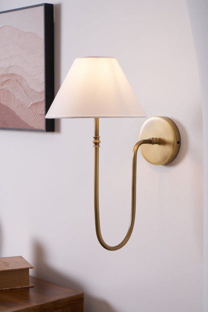Collins Classic Fabric Wall Sconce