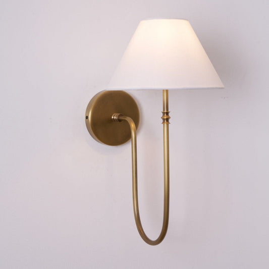 Collins Classic Fabric Wall Sconce