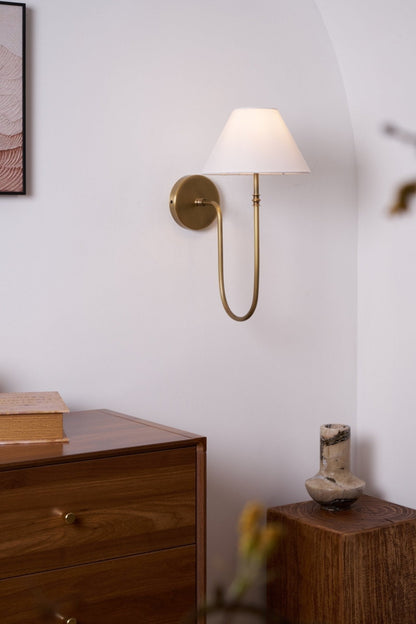 Collins Classic Fabric Wall Sconce