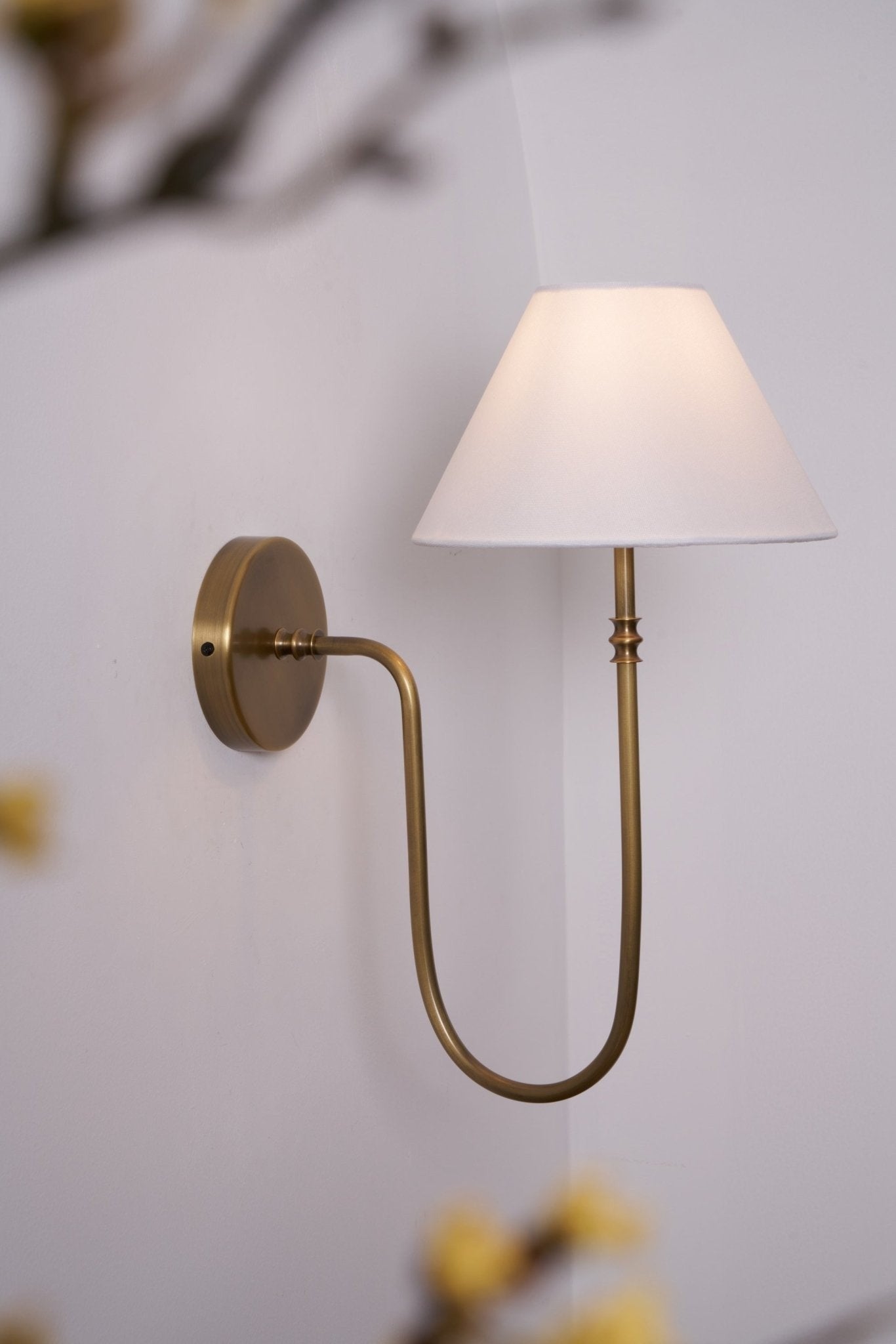 Collins Classic Fabric Wall Sconce