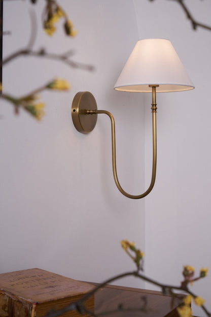 Collins Classic Fabric Wall Sconce