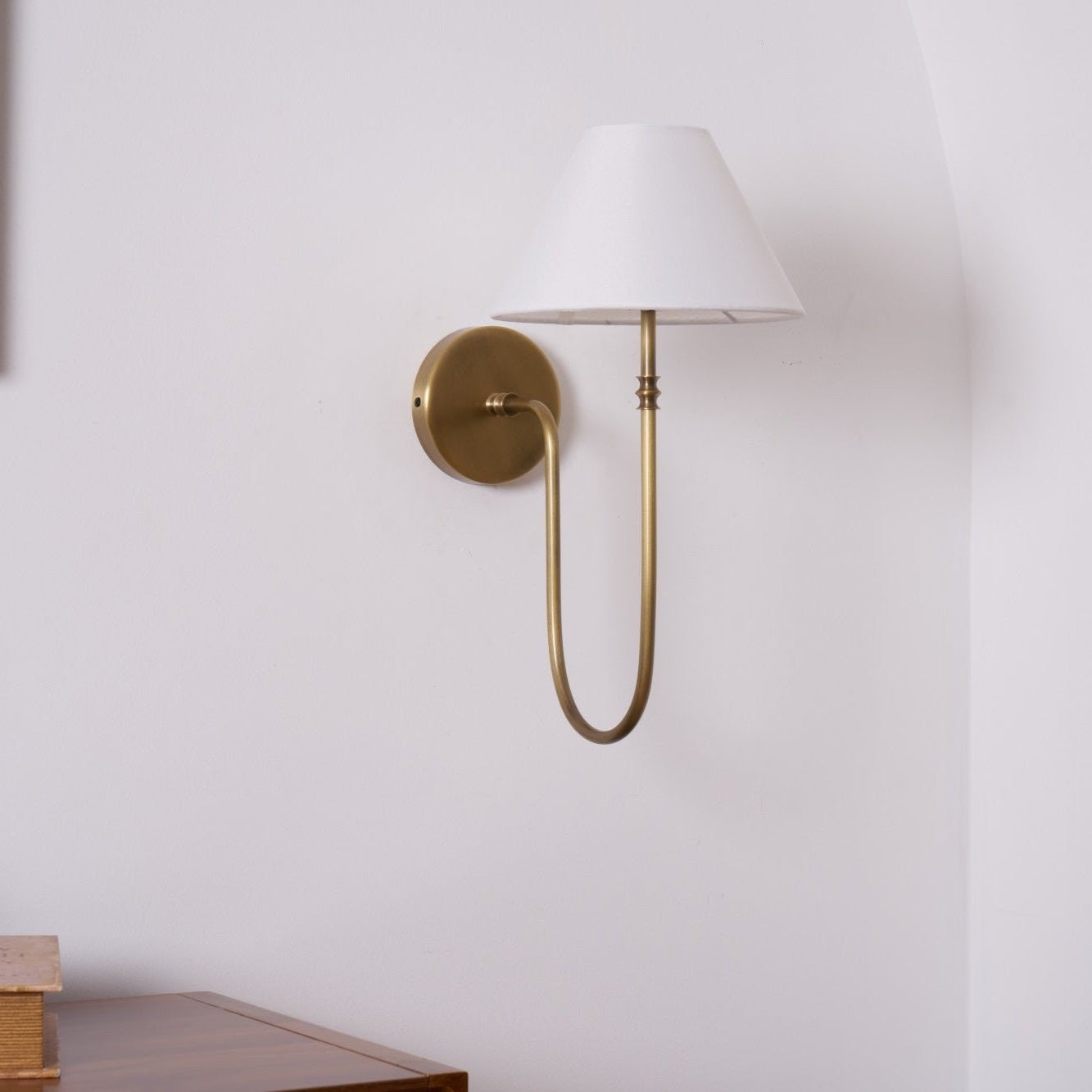 Collins Classic Fabric Wall Sconce