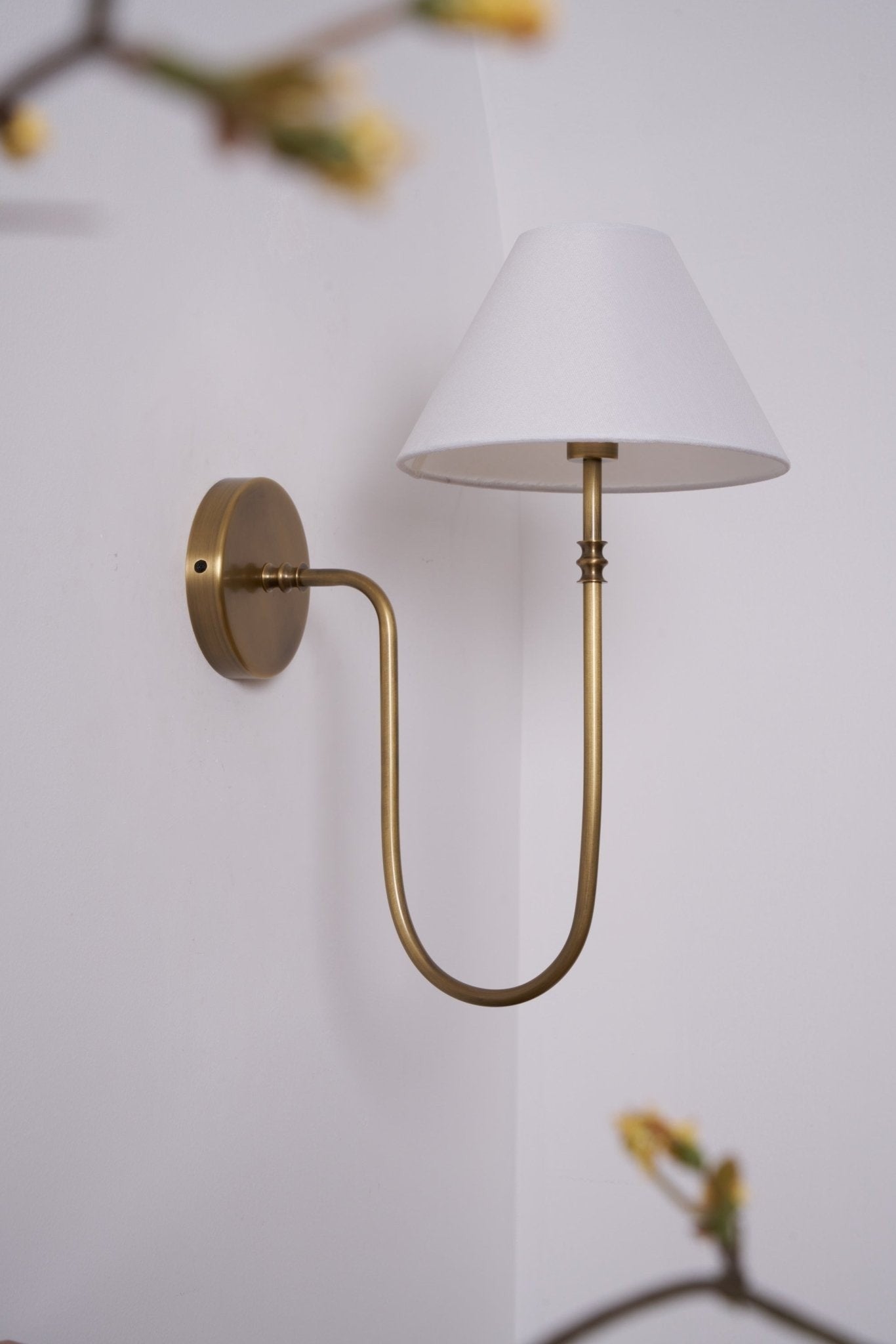 Collins Classic Fabric Wall Sconce
