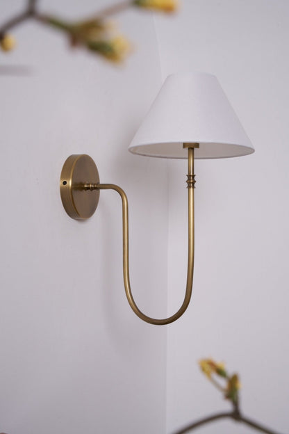 Collins Classic Fabric Wall Sconce