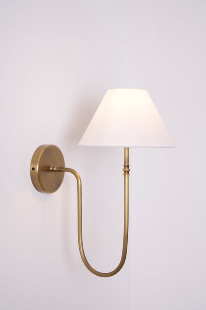 Collins Classic Fabric Wall Sconce