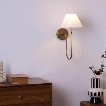 Collins Classic Fabric Wall Sconce