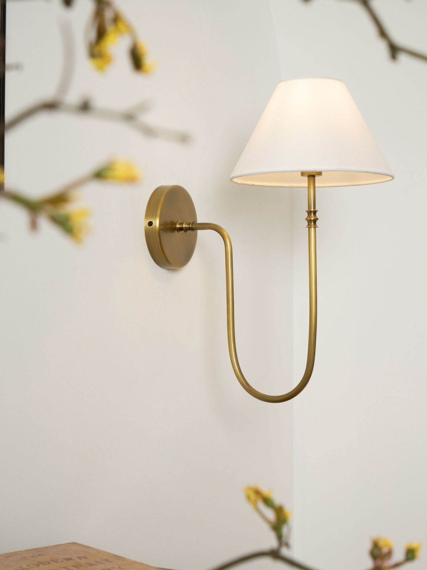 Collins Classic Fabric Wall Sconce