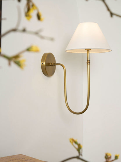 Collins Classic Fabric Wall Sconce