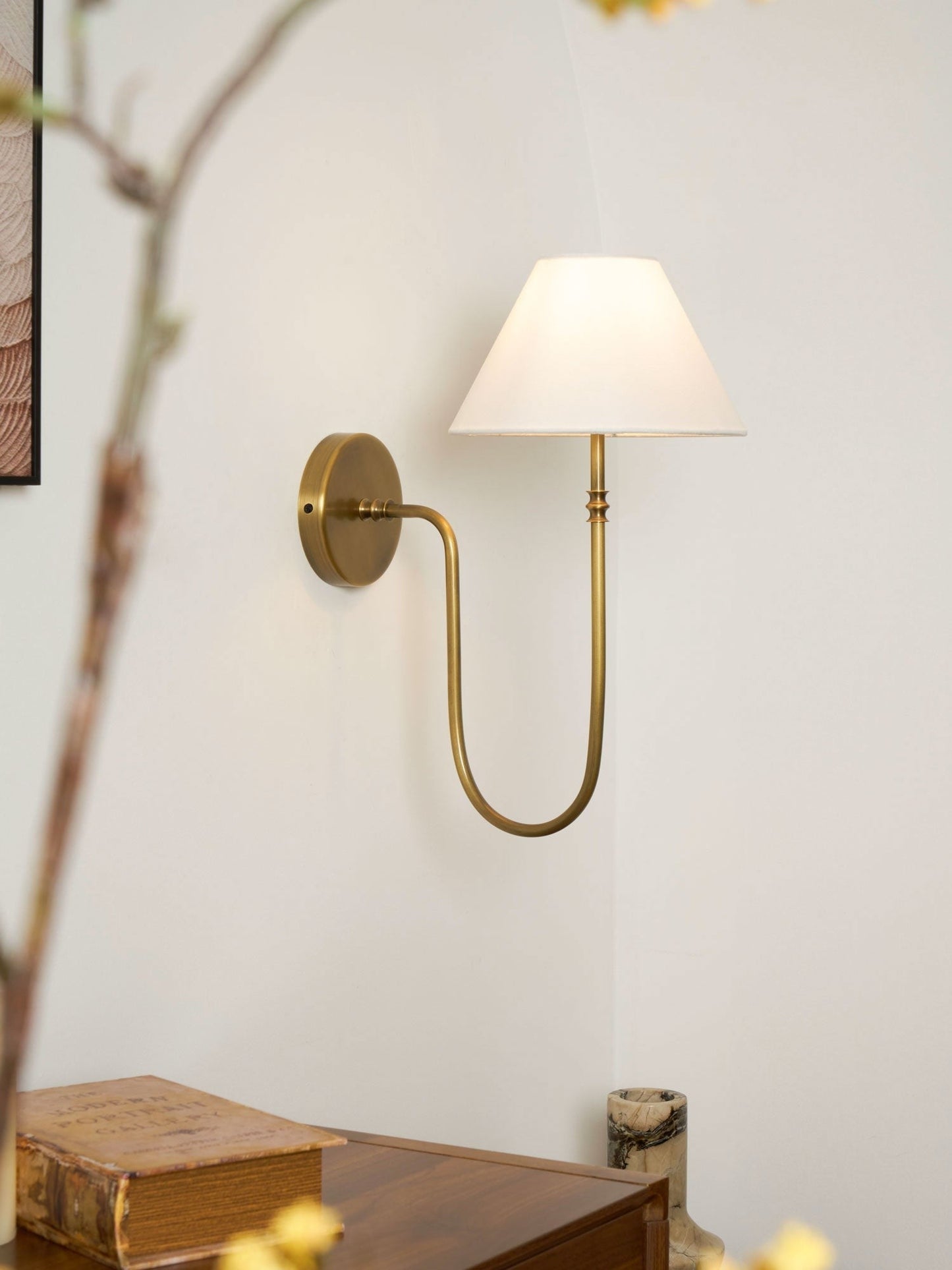 Collins Classic Fabric Wall Sconce