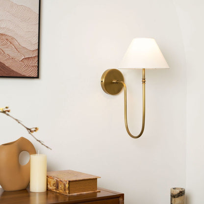Collins Classic Fabric Wall Sconce