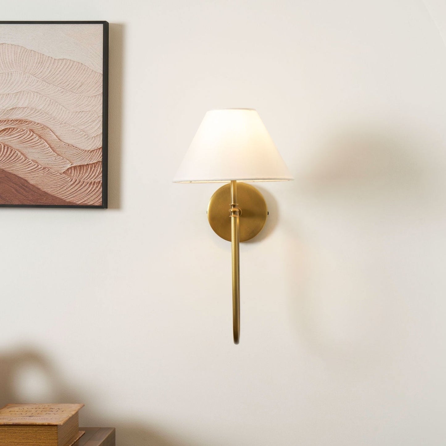 Collins Classic Fabric Wall Sconce