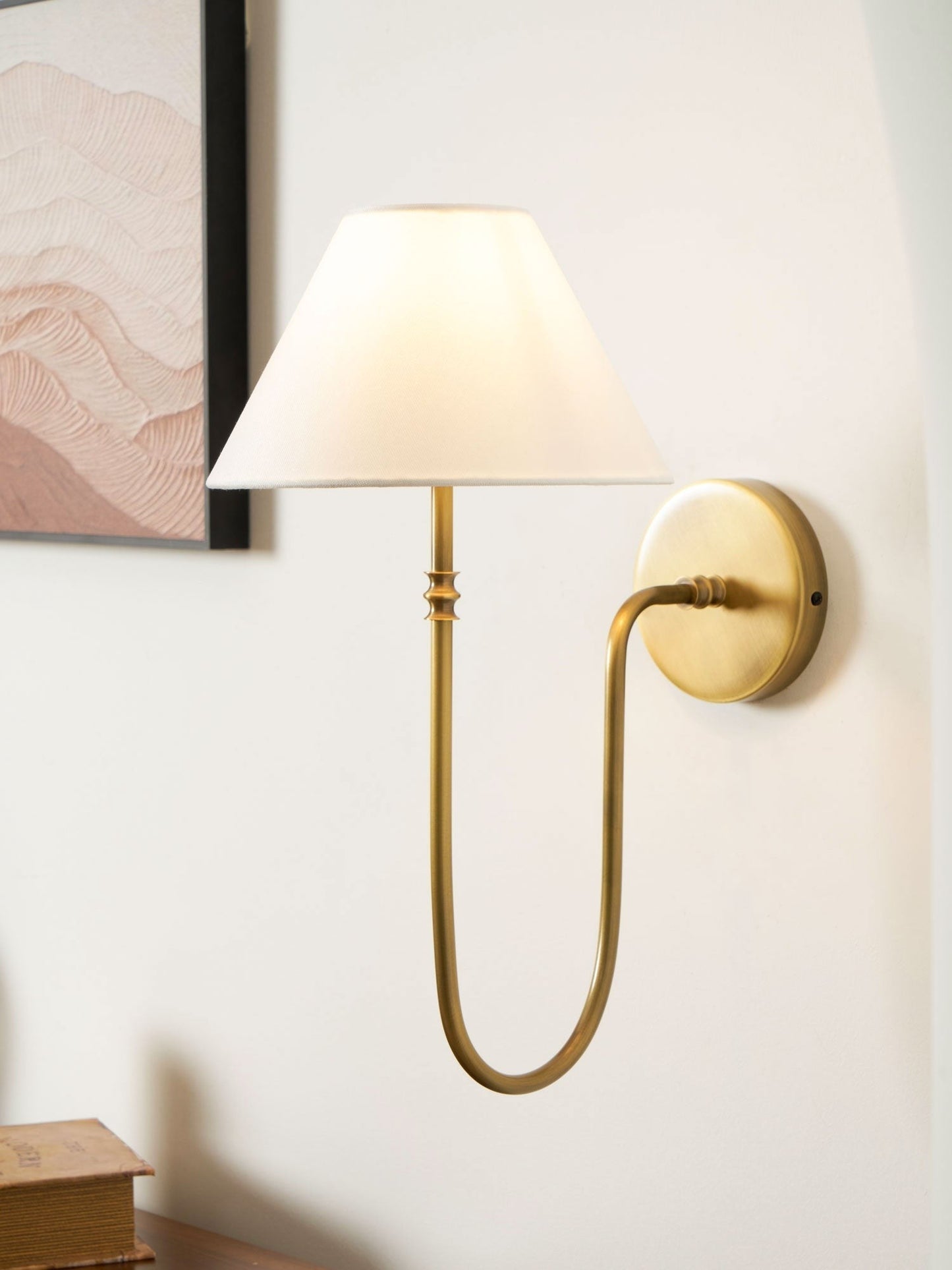Collins Classic Fabric Wall Sconce
