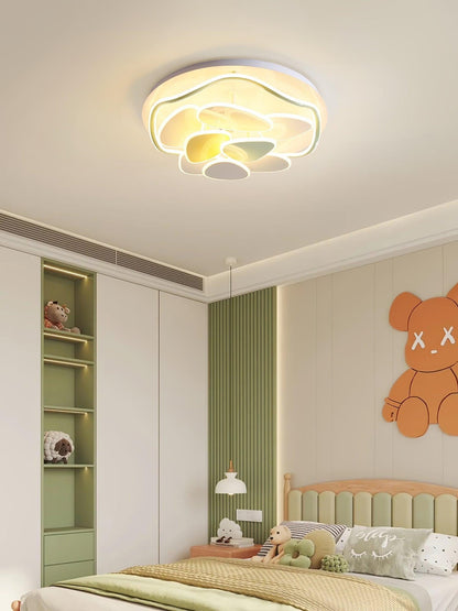 Colorful Cloud Round Ceiling Light