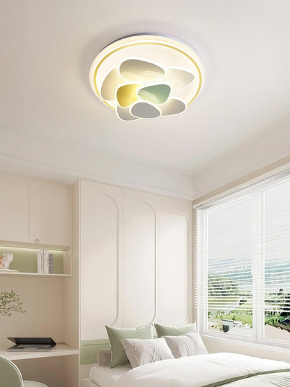 Colorful Cloud Round Ceiling Light