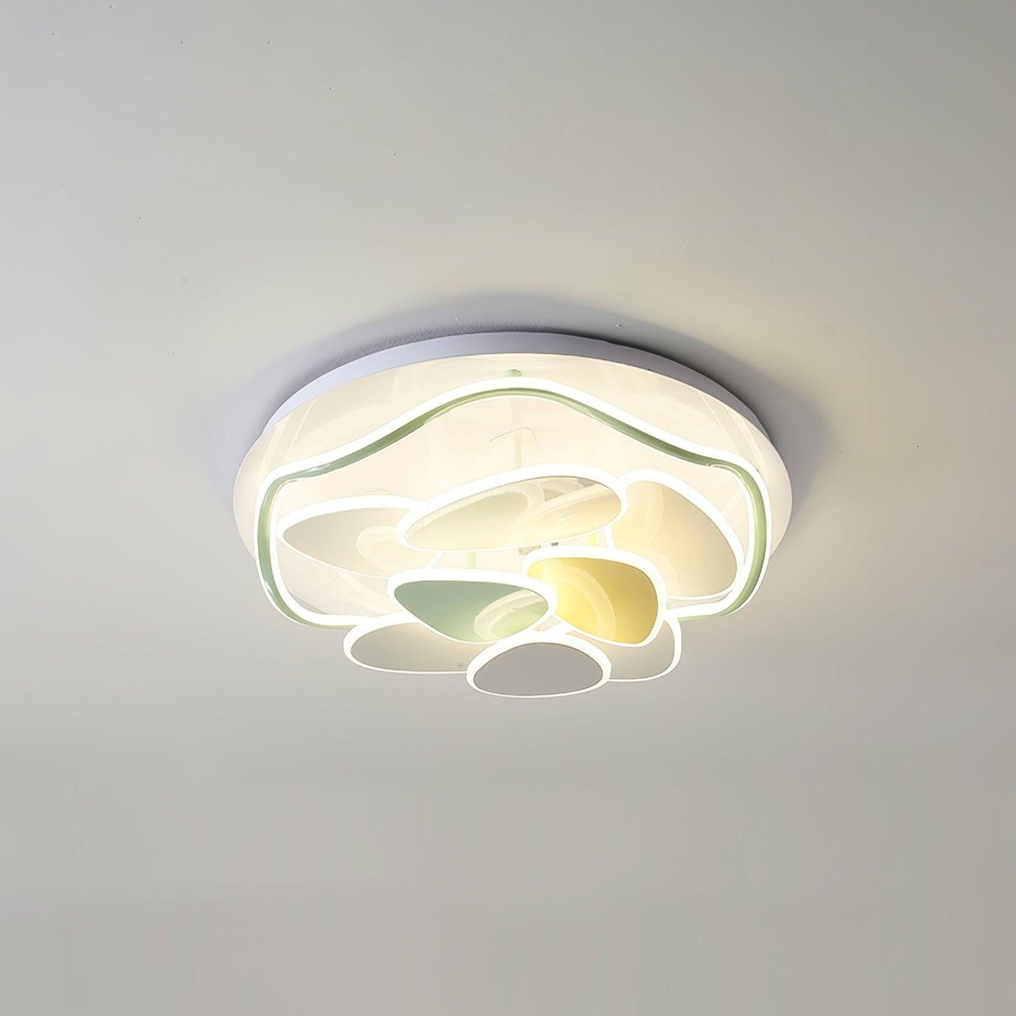 Colorful Cloud Round Ceiling Light