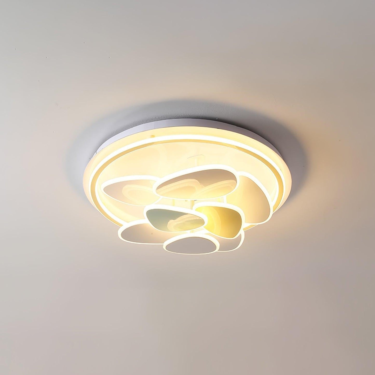 Colorful Cloud Round Ceiling Light