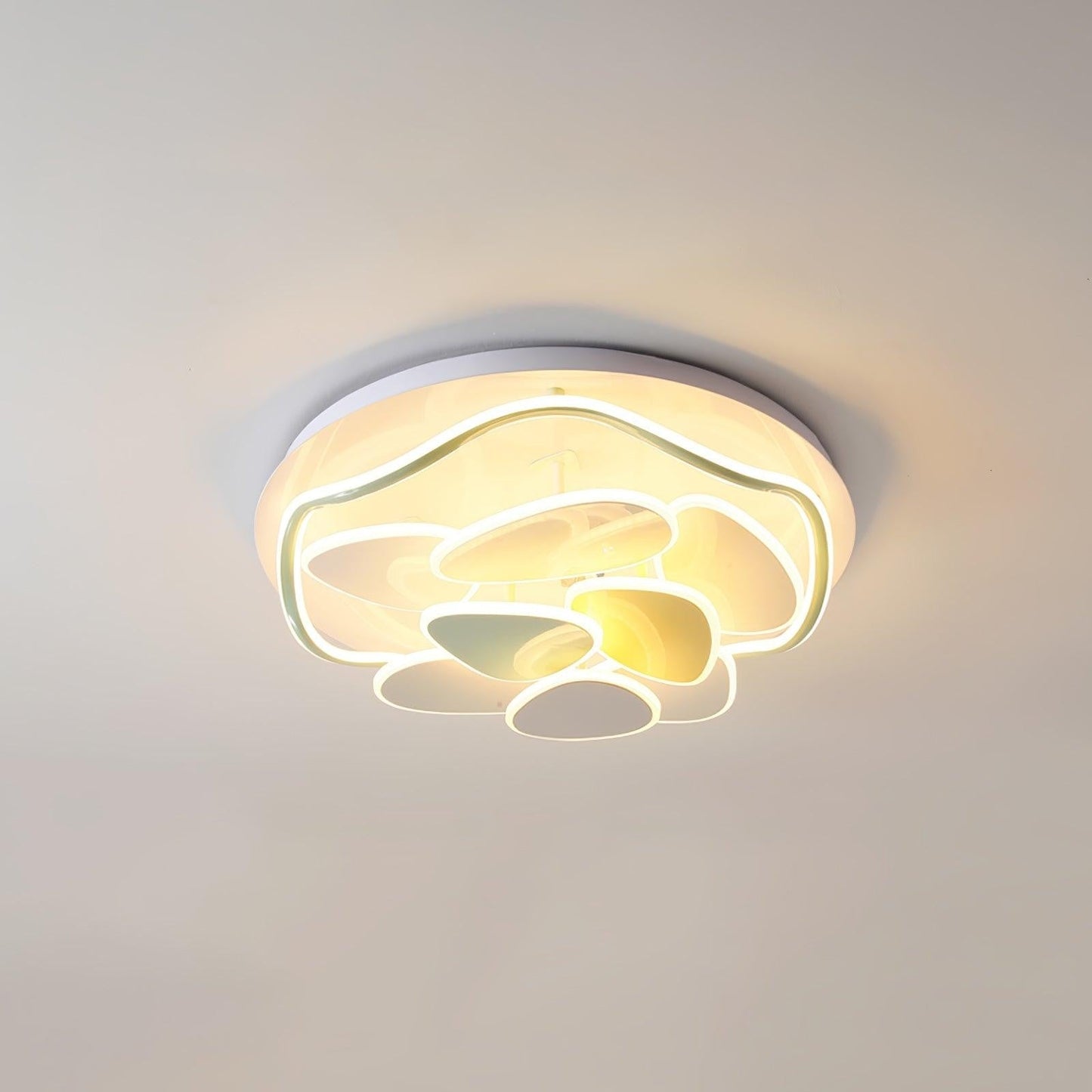 Colorful Cloud Round Ceiling Light