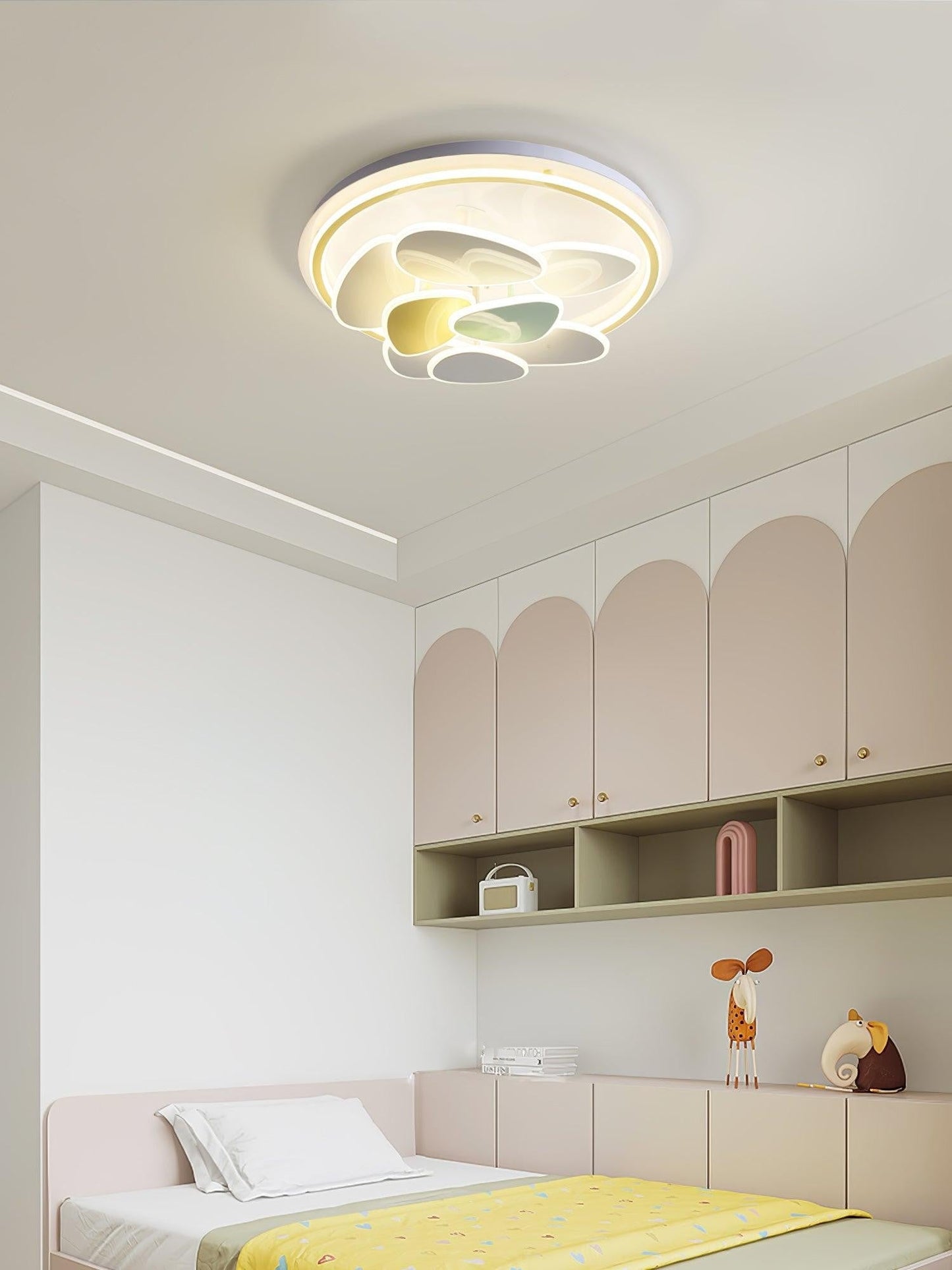 Colorful Cloud Round Ceiling Light