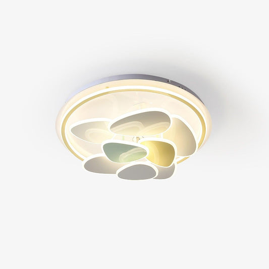 Colorful Cloud Round Ceiling Light