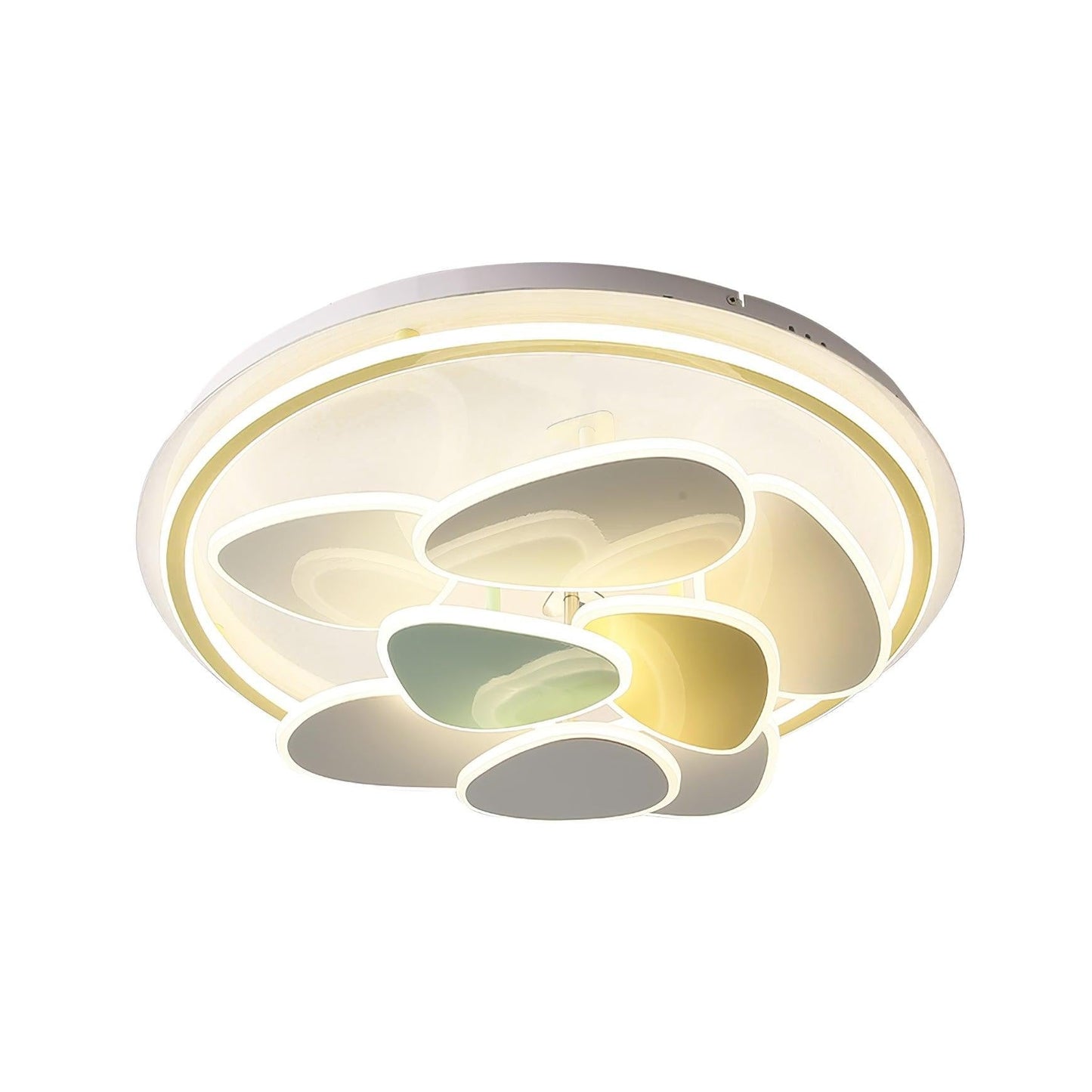 Colorful Cloud Round Ceiling Light