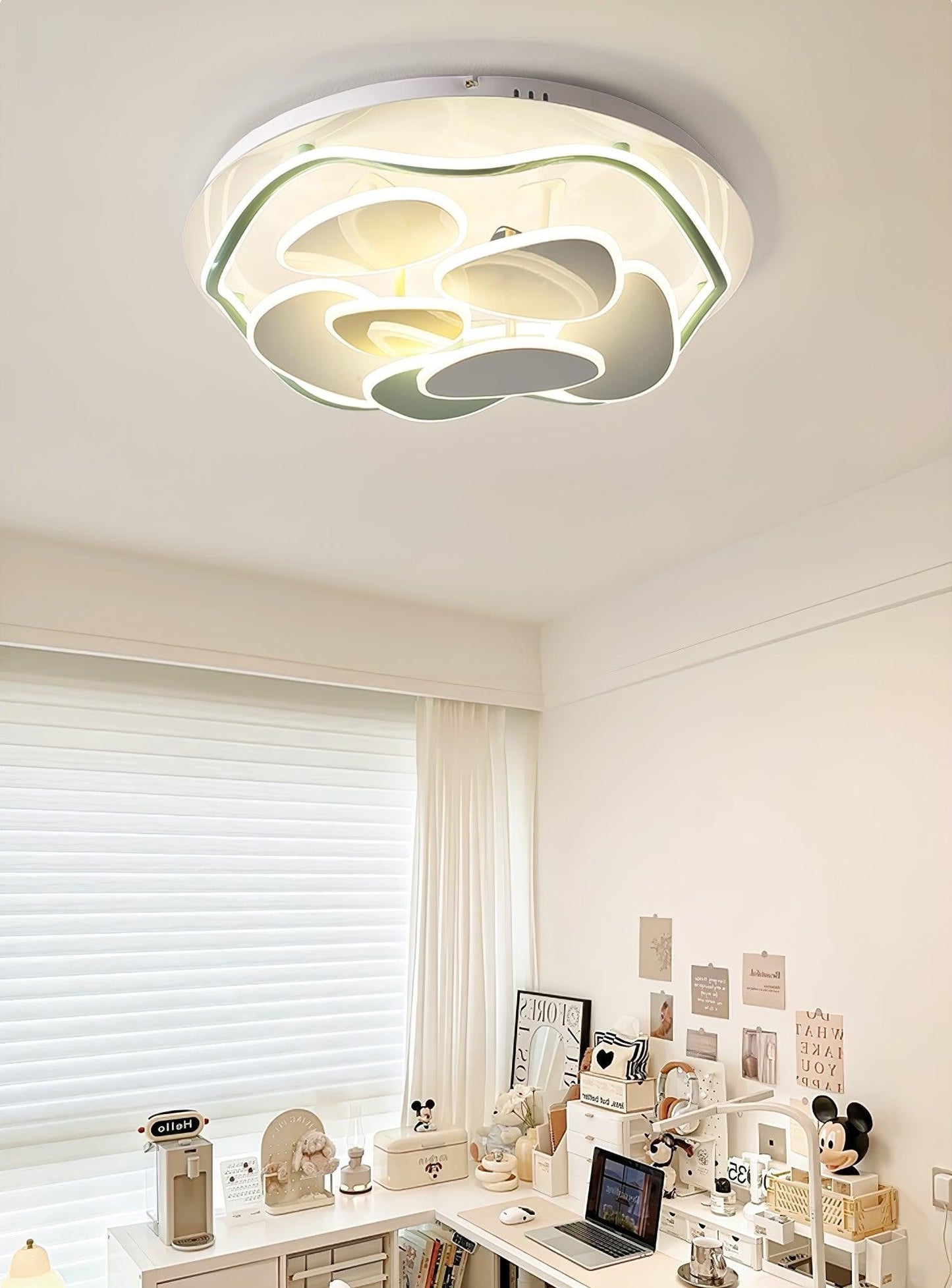 Colorful Cloud Round Ceiling Light